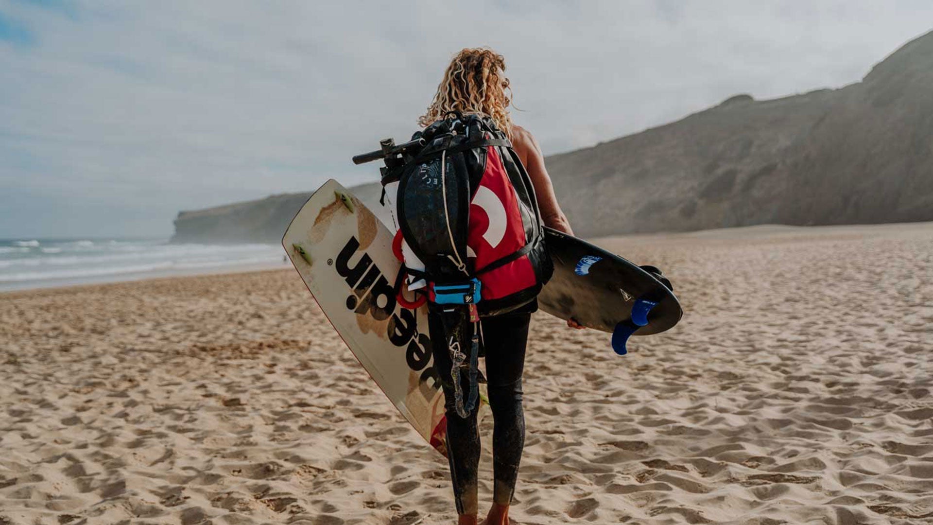 Kite surfing: Mastering wind and water