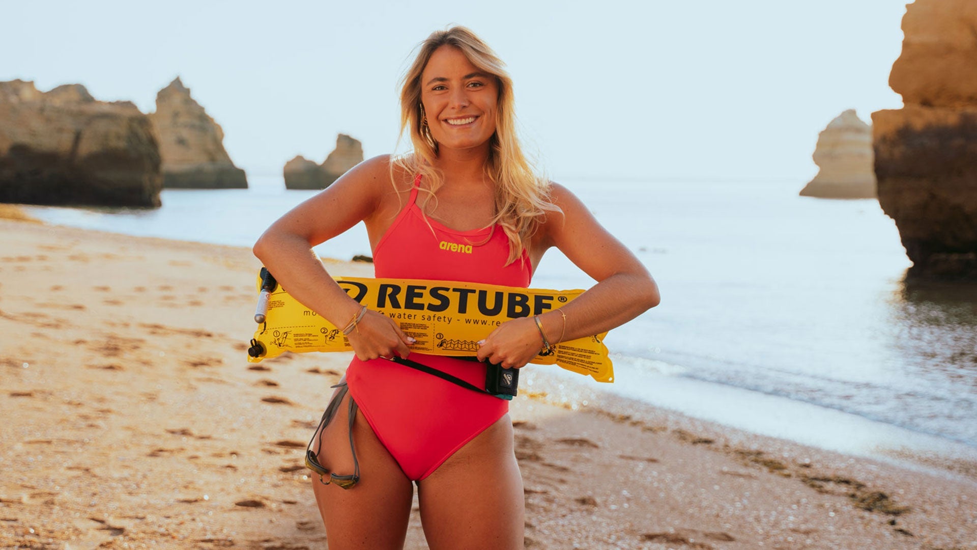 Open Water Champion Nathalie Pohl joins RESTUBE