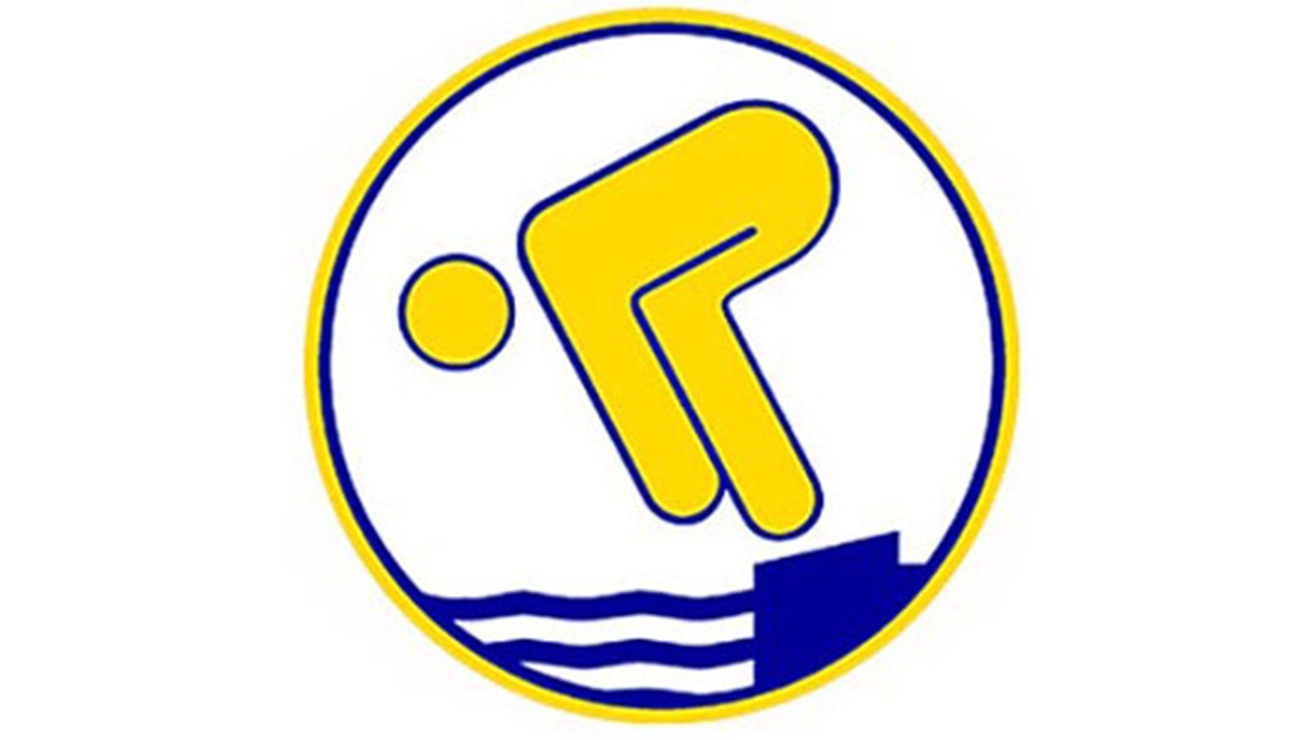 Goldabzeichen Logo als icon in gelb und blau