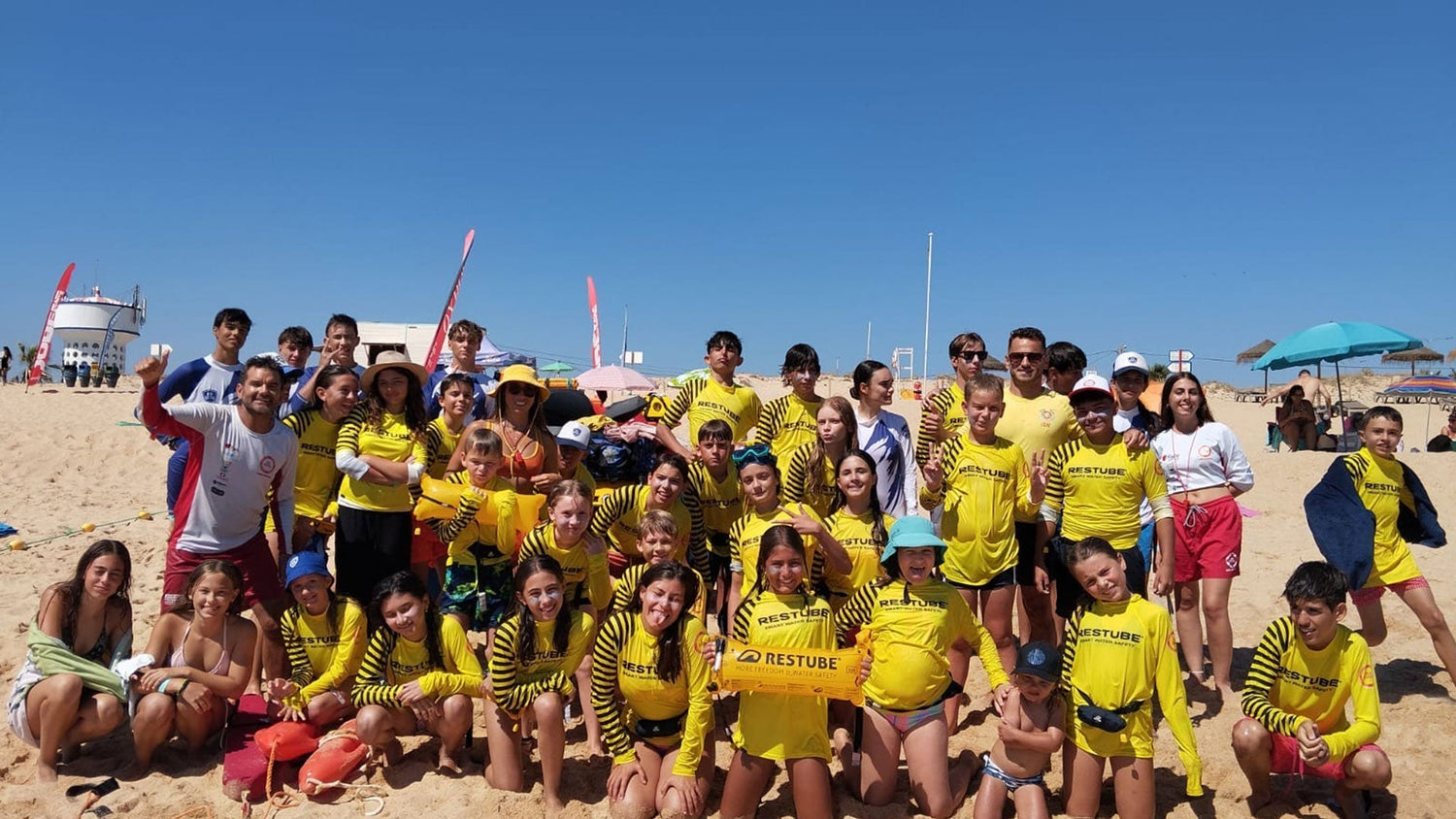 Safe and Sound with RESTUBE: Our Summer at the Academia Red Seagull Camp in Portugal