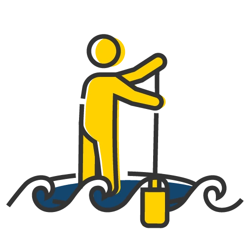 Stand Up Paddling Restube Target Group
