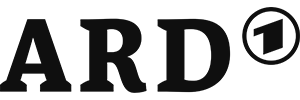 ARD logo in black lettering on white background.