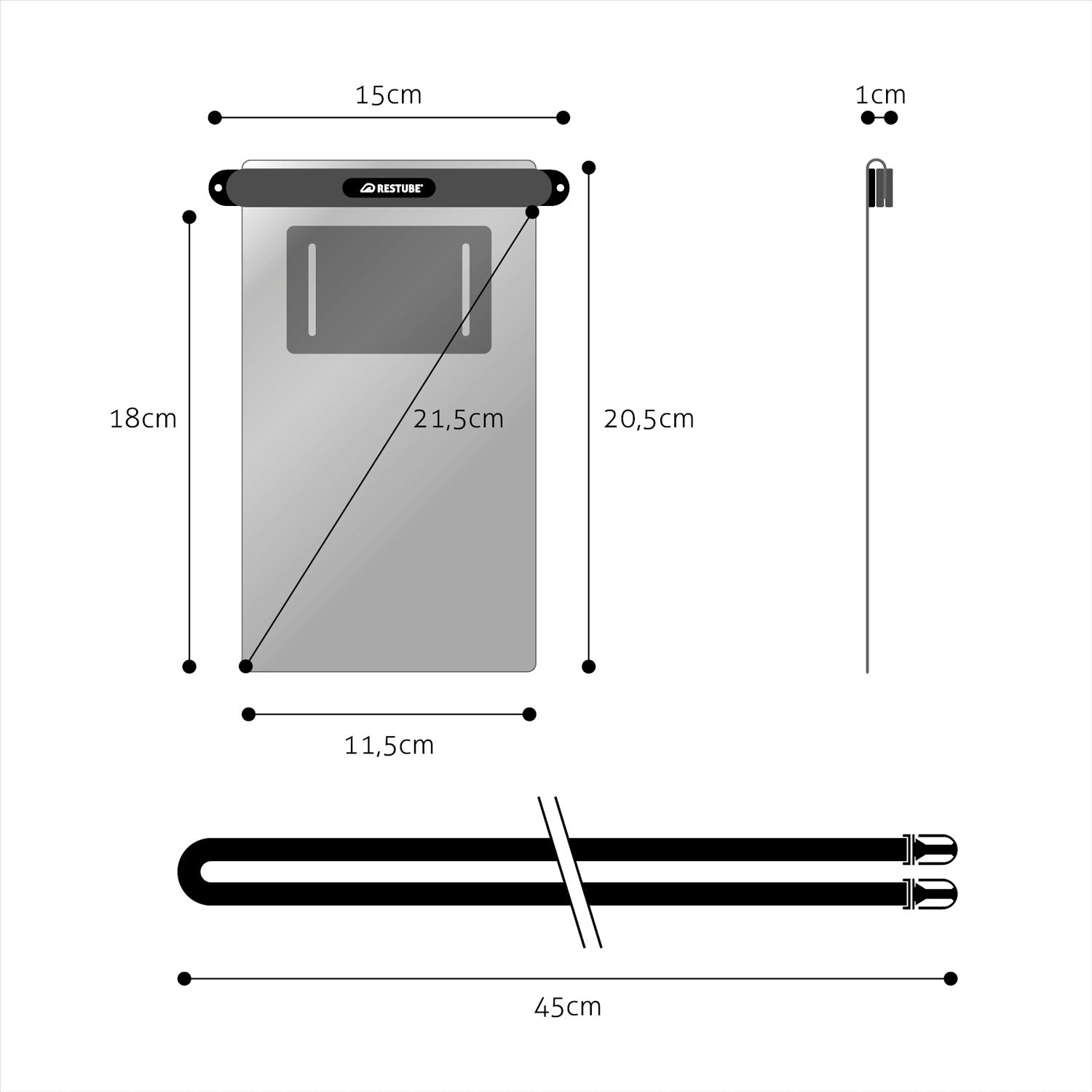 CUSTODIA IMPERMEABILE PER SMARTPHONE