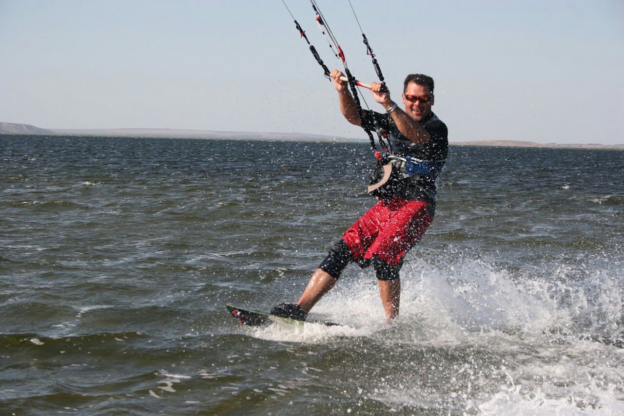 Kite surfing: Mastering wind and water