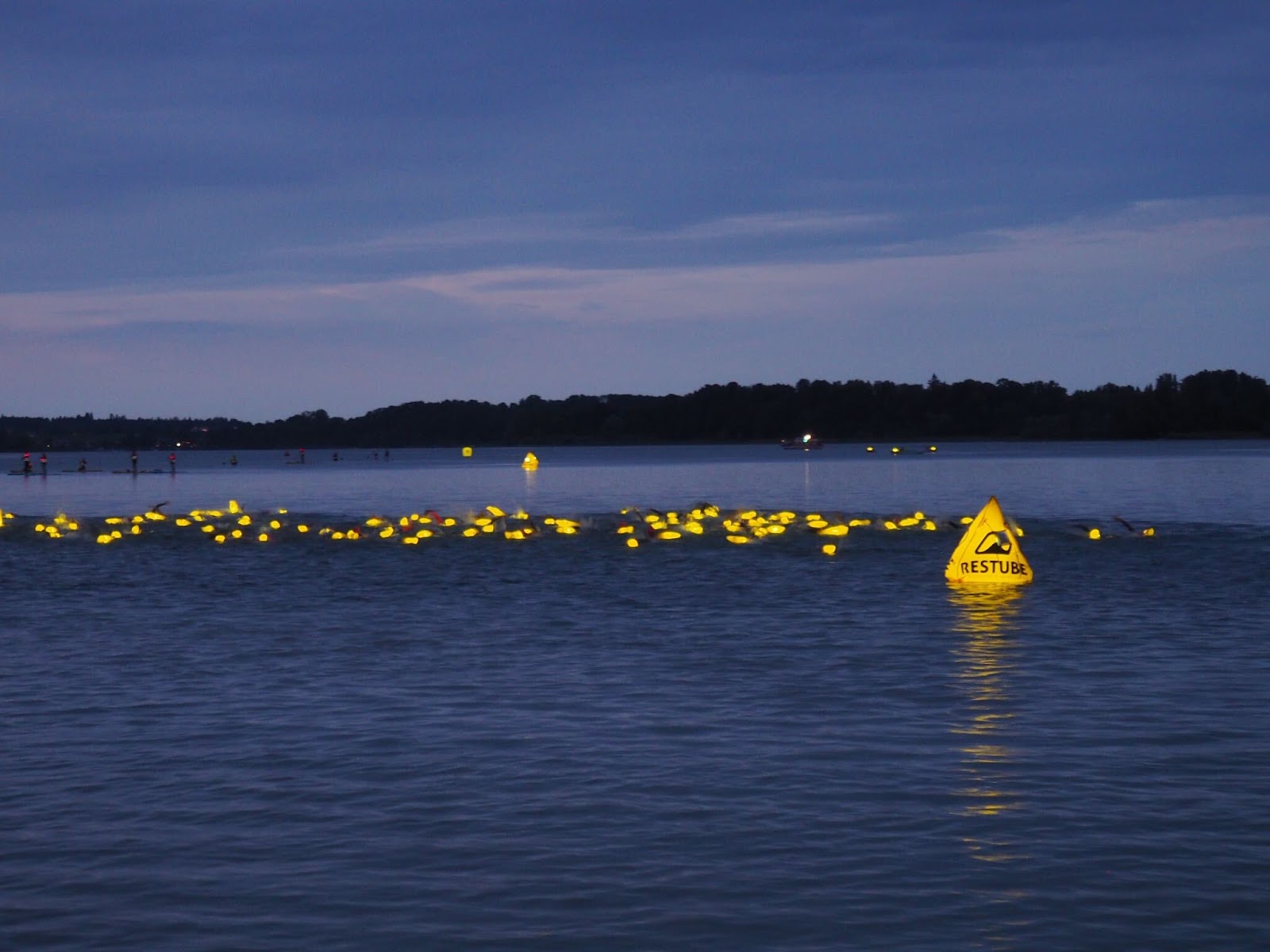 Vollmondschwimmen Chiemsee