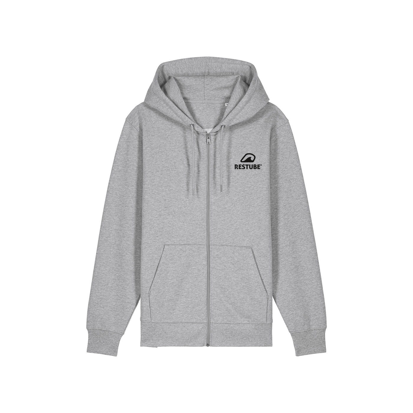 BASIC LOGO ZIP HOODIE