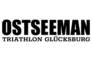 Ostseeman Triathlon black logo – official safety partner