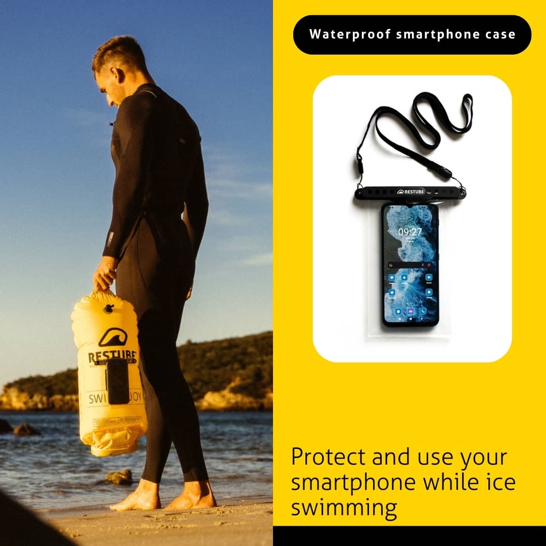 Ice swimming safety kit