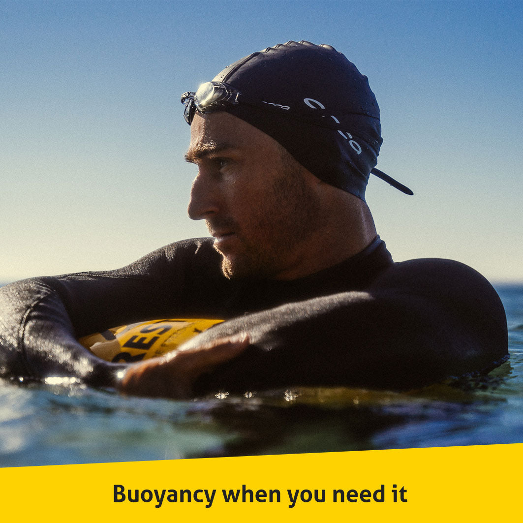 Buoyancy when you need it with swim buoy